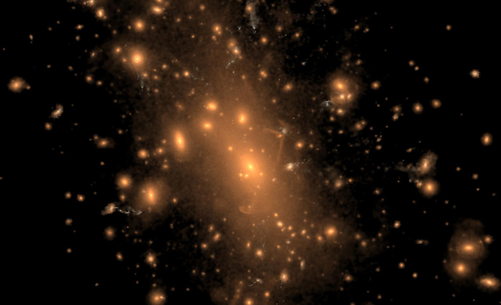 cluster of stars in the universe