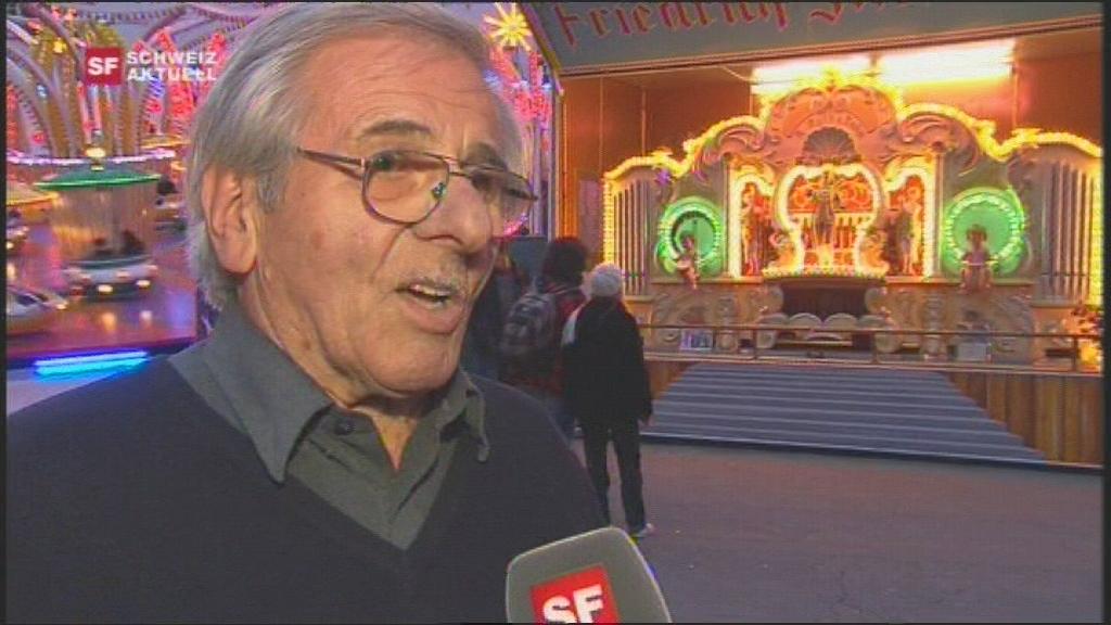 The fairground worker Fritz Müller