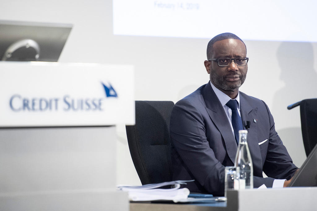 il numero uno di Credit Suisse Tidjane Thiam