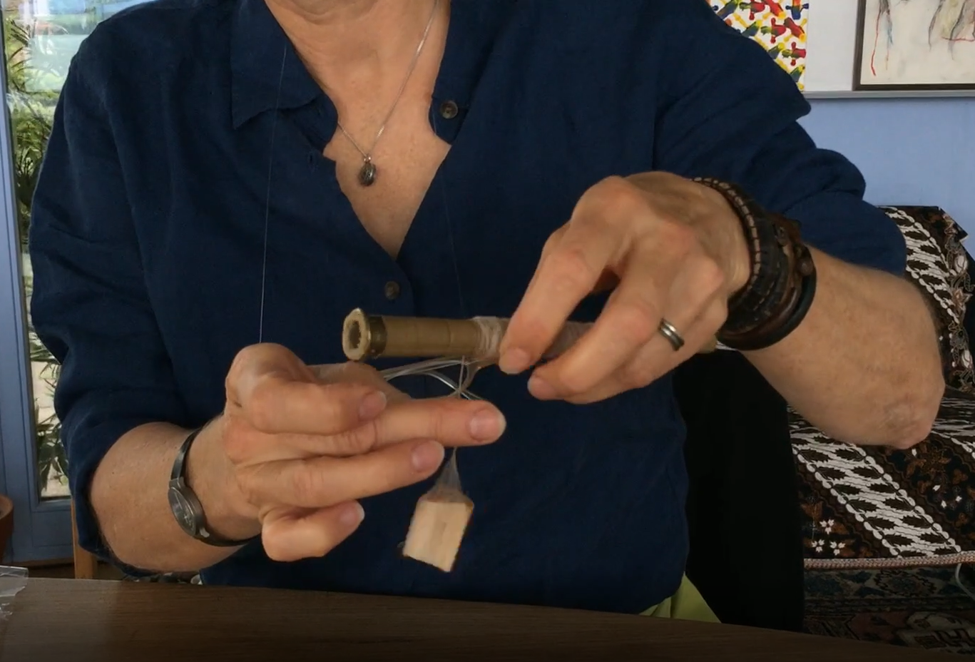 spinning fibre