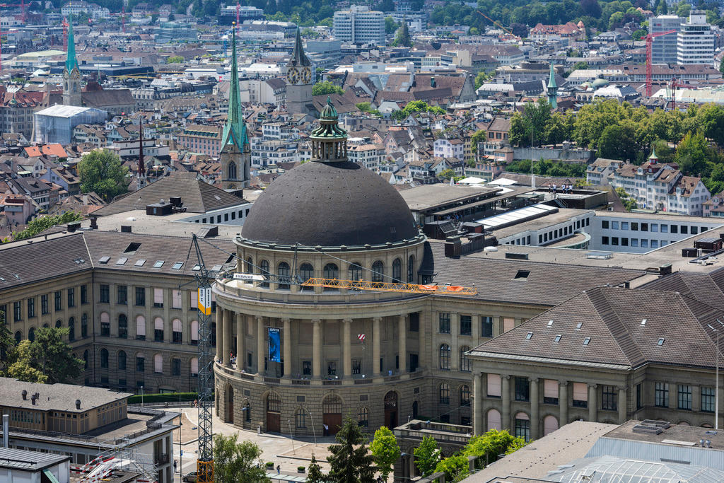main building of the Swiss Federal Institute of Technology, ETH, in Zurich
