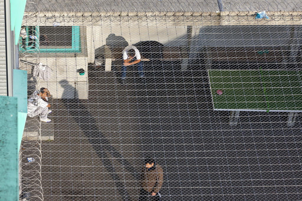 men in jail