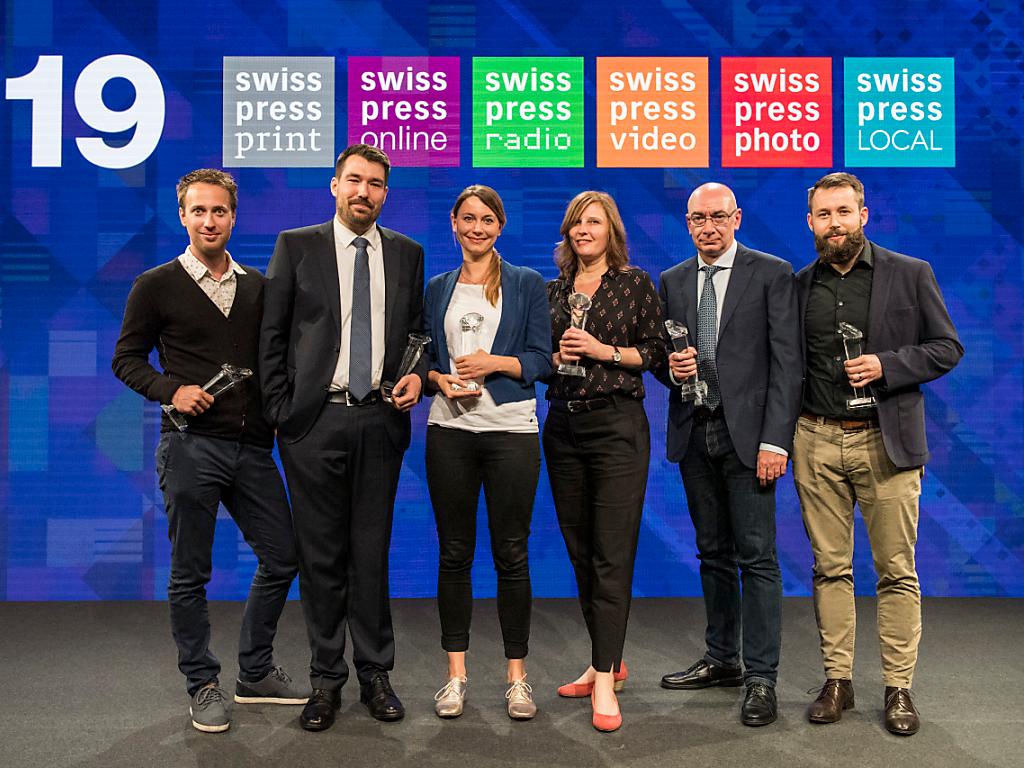 Deux journalistes romands primés au Swiss Press Award - SWI swissinfo.ch