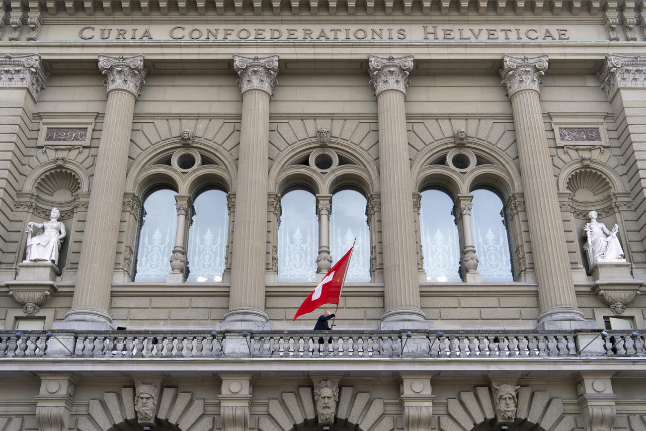 facade of the Swiss parliament