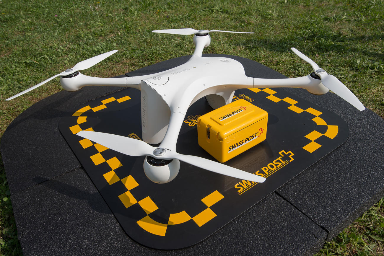 A Swiss Post drone