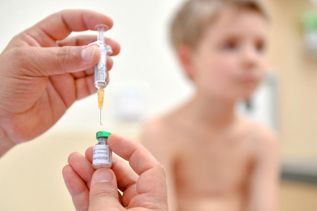 measles vaccination