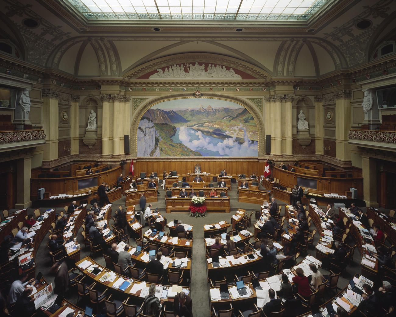 The House of Representatives in Bern