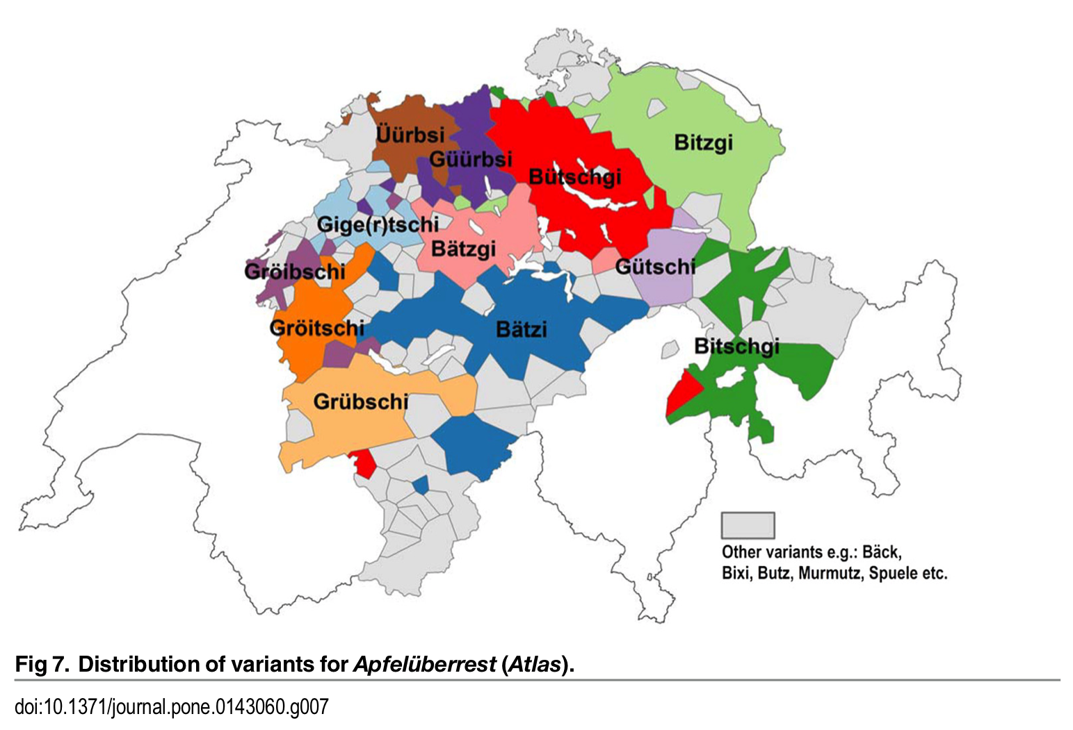 dialect map