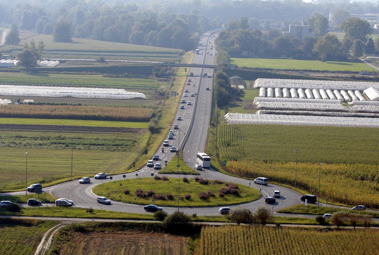 La grande rotonda di Riazzino