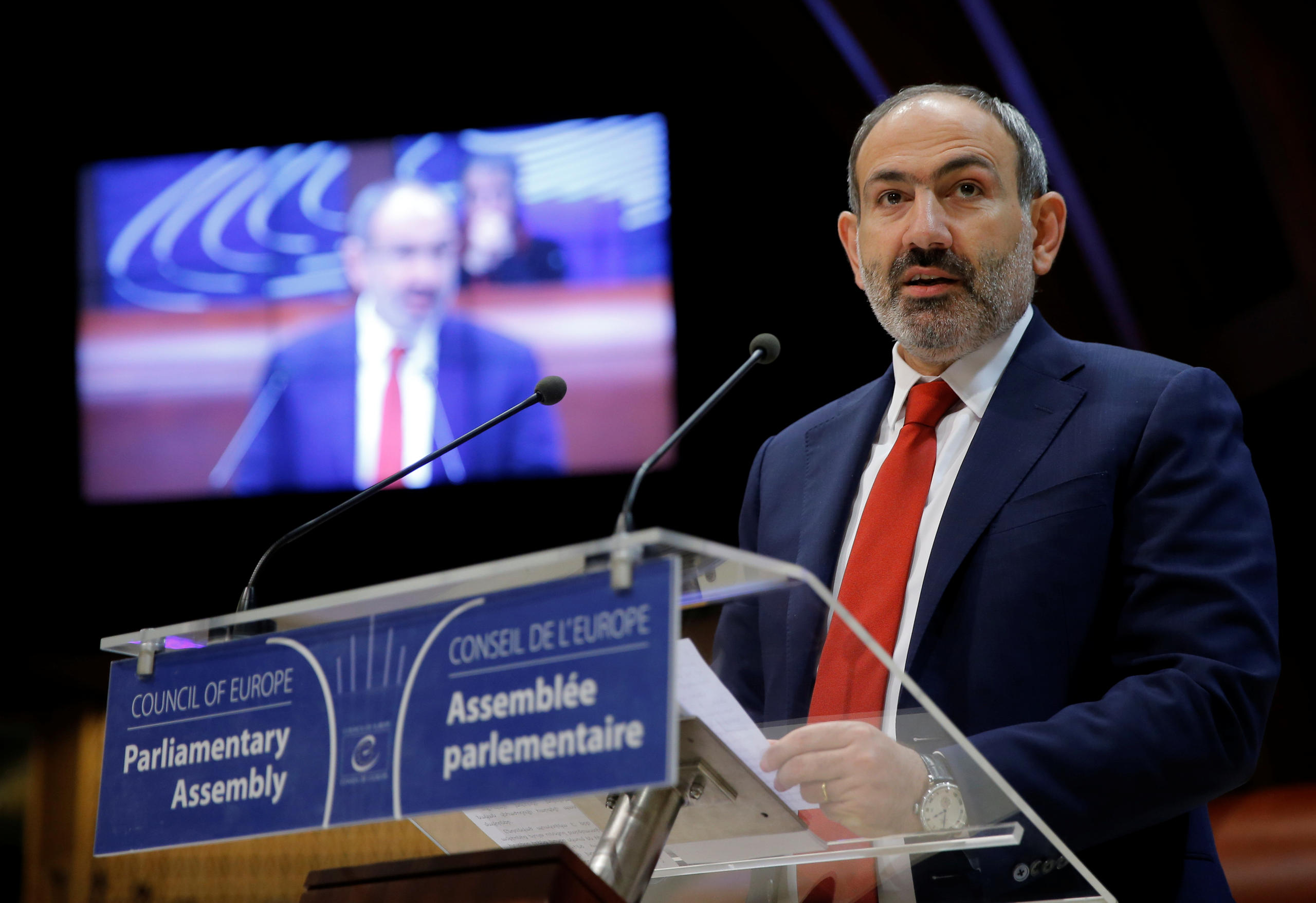 Nikol Pashinyan, Premierminister Armeniens