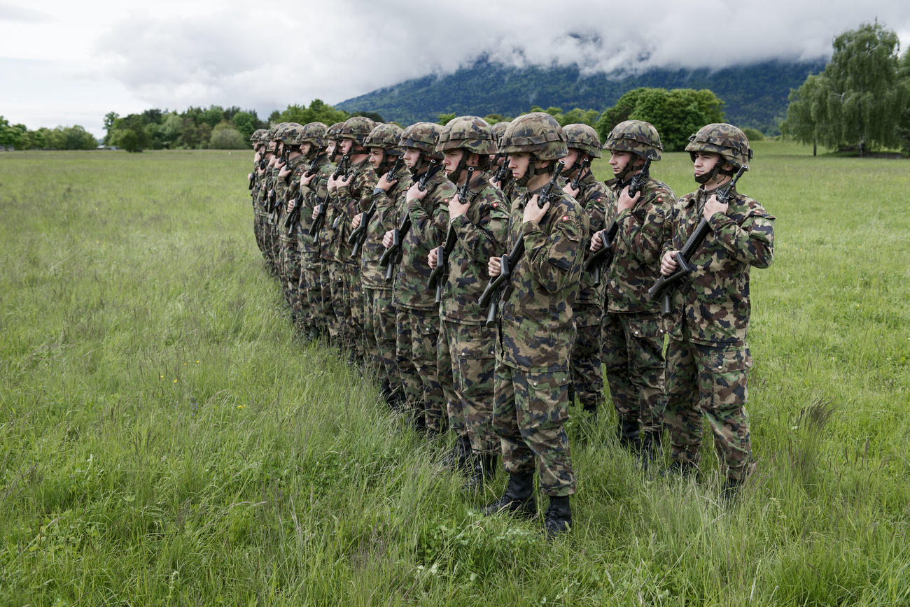 army recruits