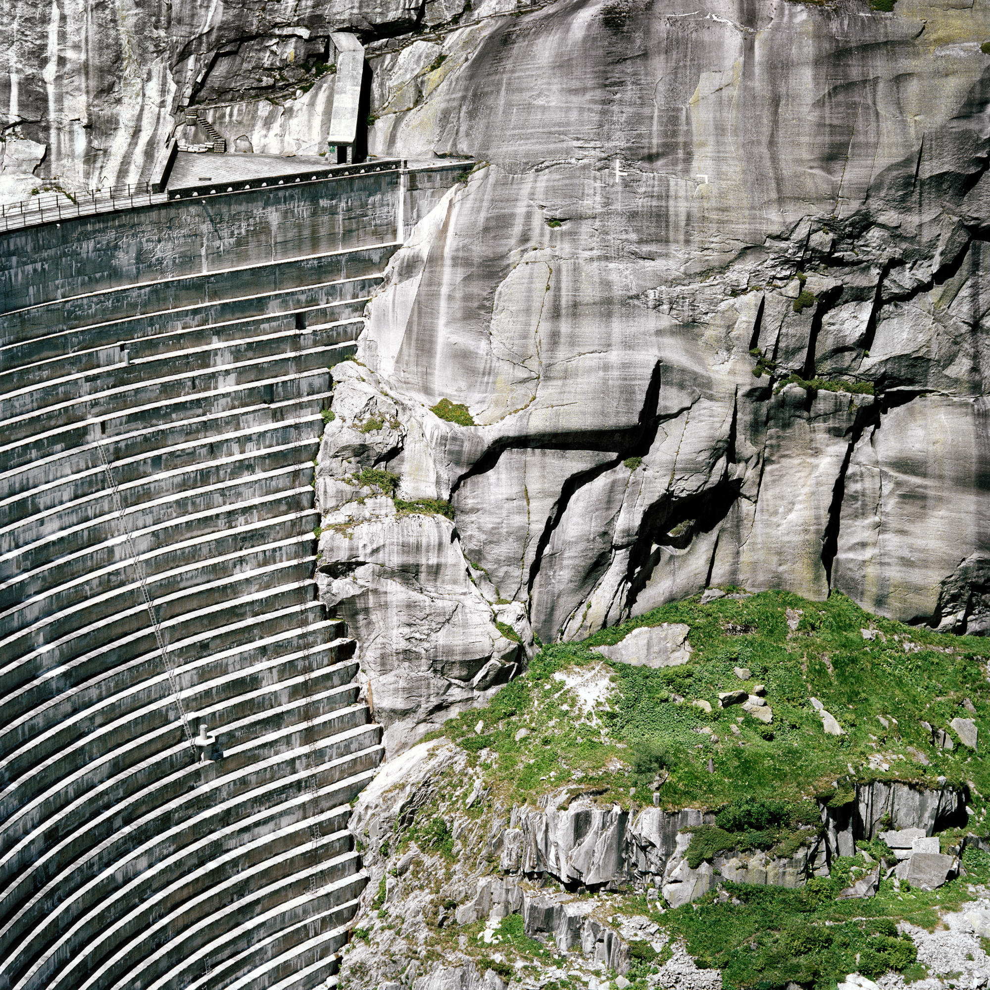 Mur dans la montagne