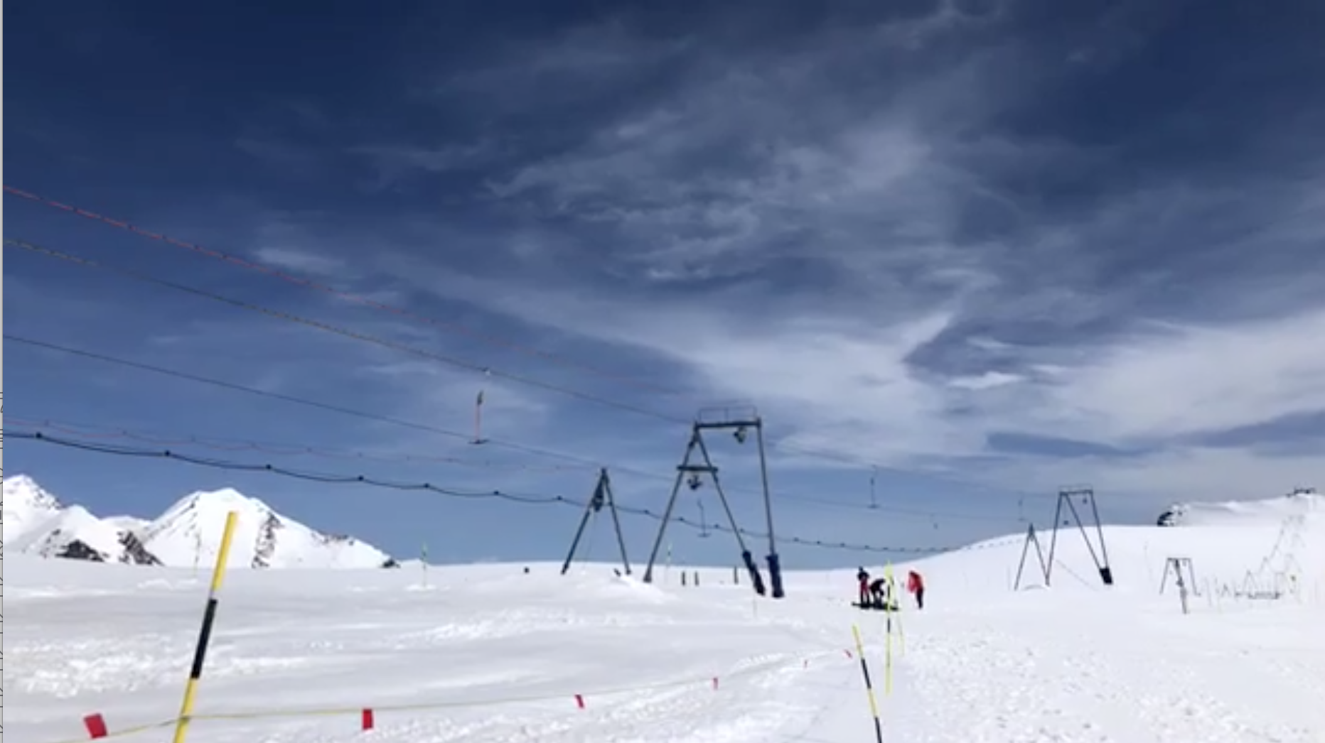 A ski slope
