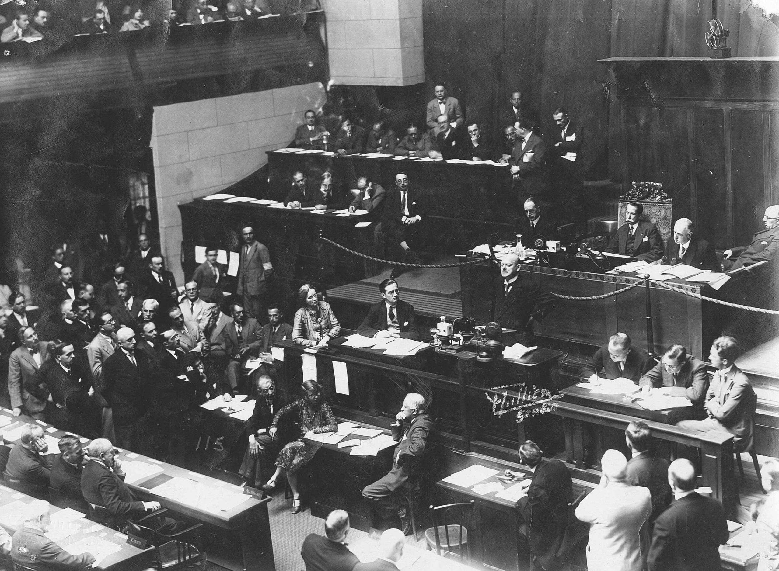 Sessione in un parlamento