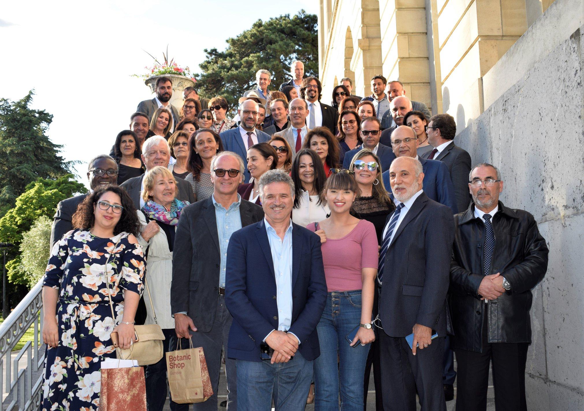 maires tunisiens à la mairie de Genève