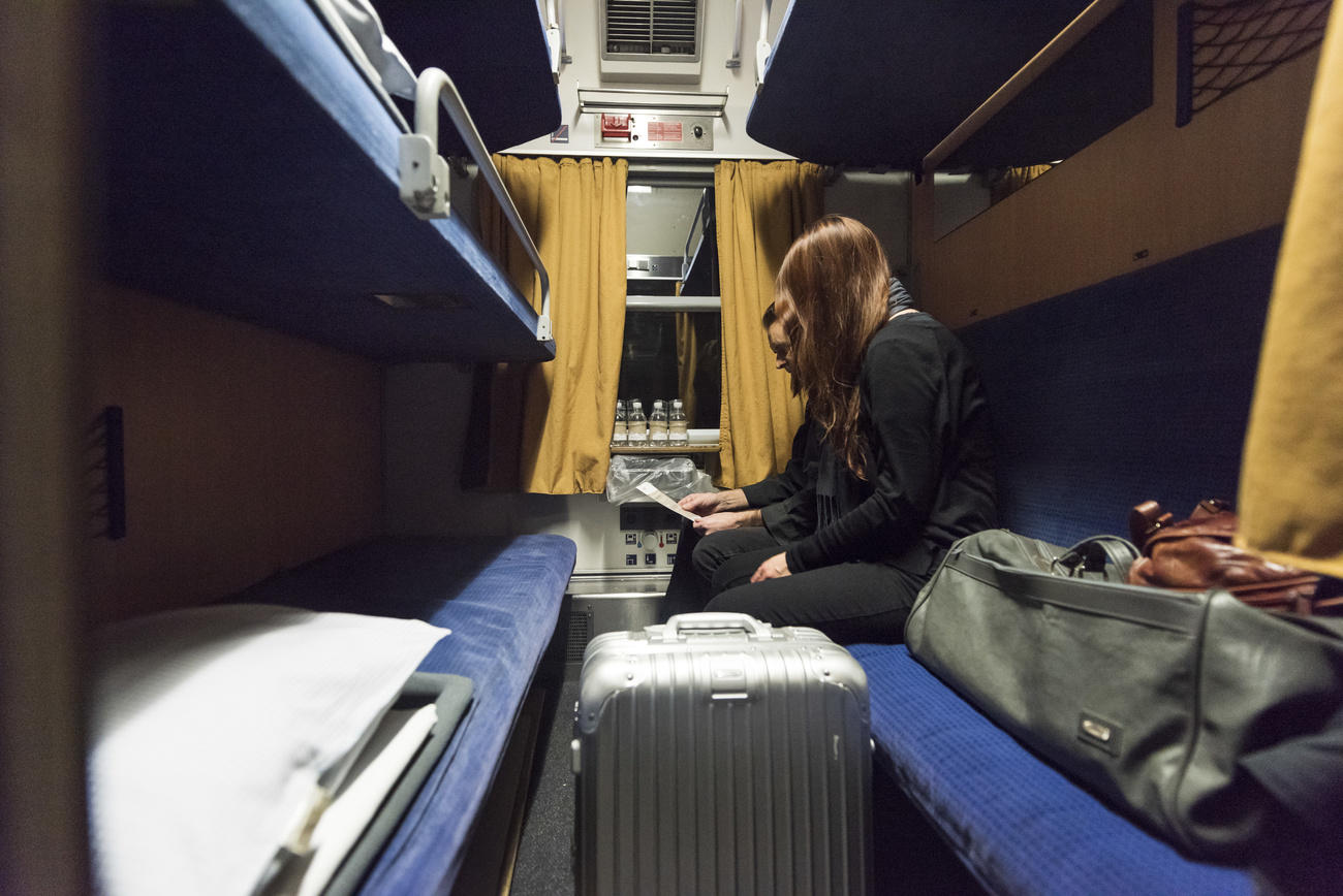A sleeper train from Zurich to Hamburg
