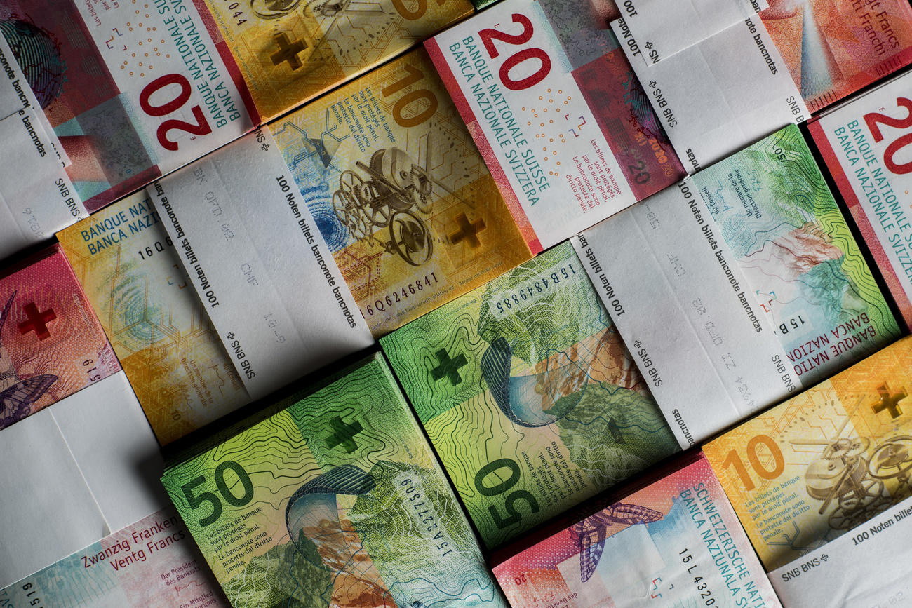 Swiss bank notes