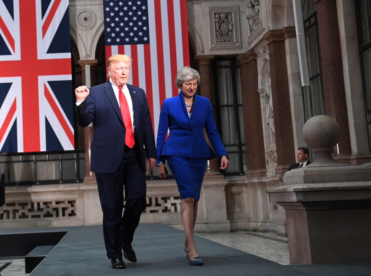 Trump e May