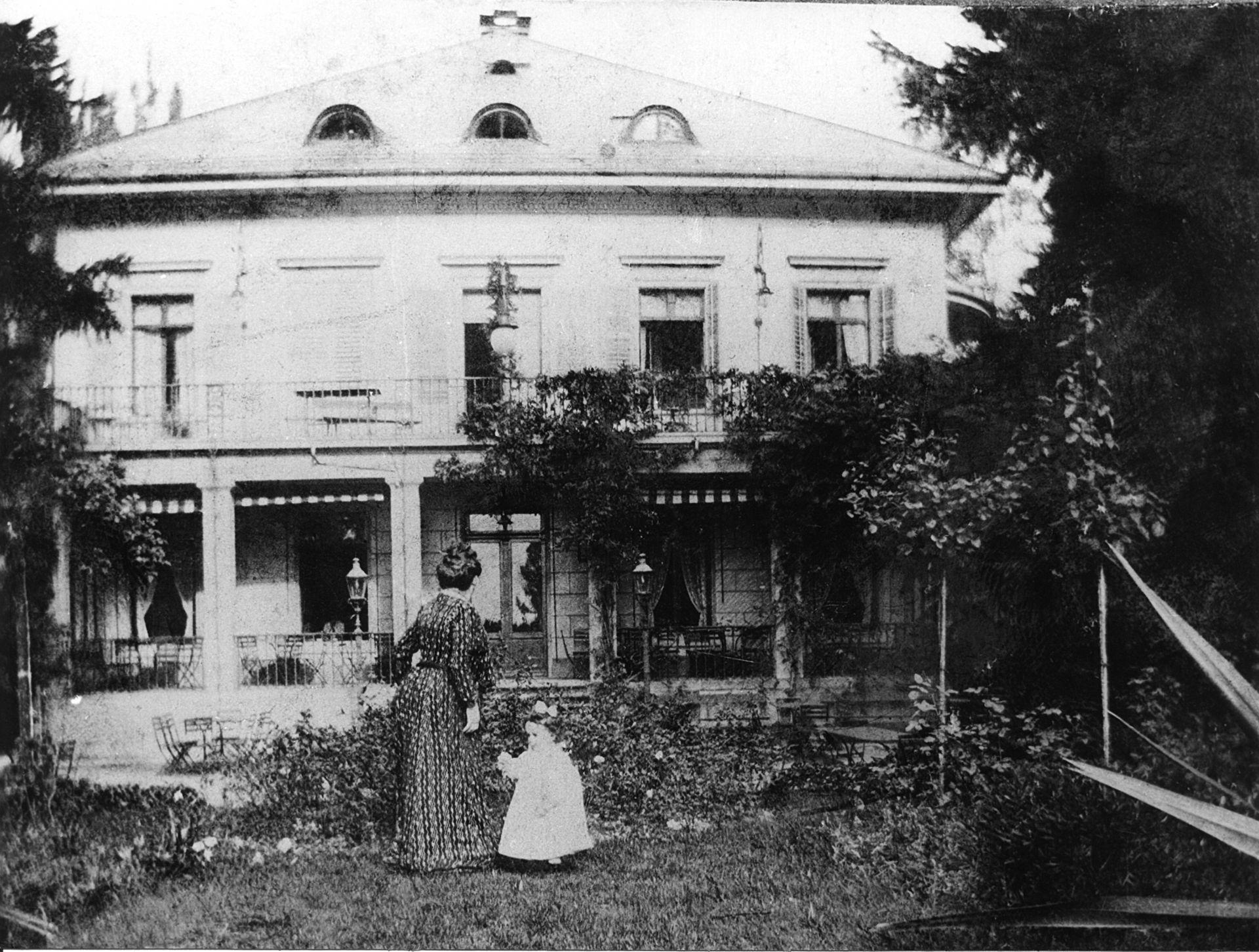 Villa Belvoir no século 19