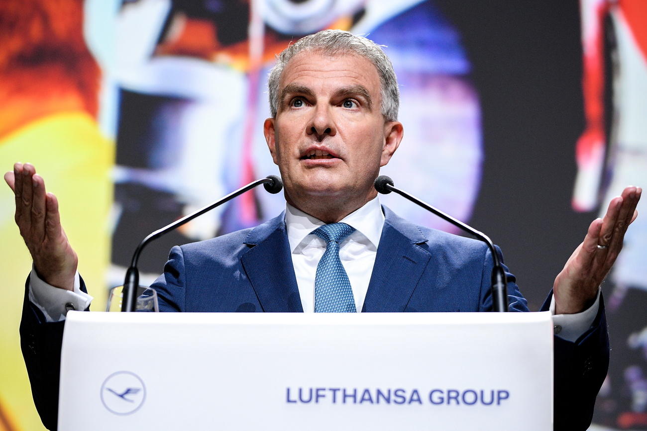 Chief Executive Officer (CEO) Carsten Spohr of German airline Lufthansa