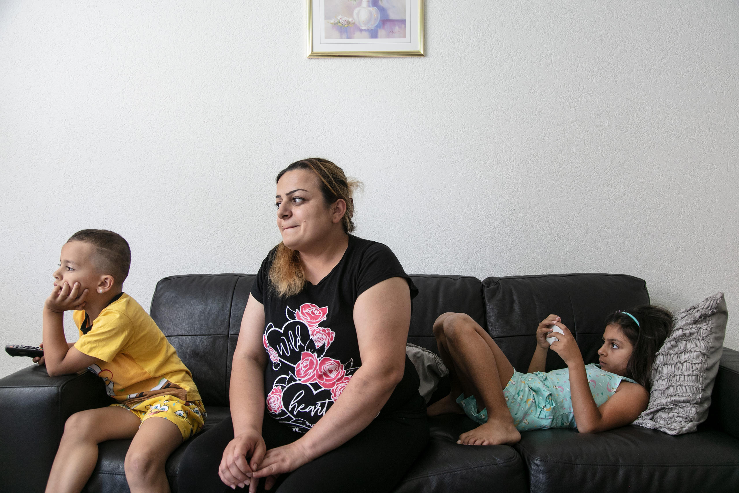 Mama mit den Kindern