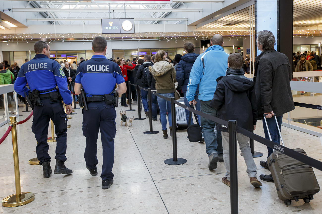 Geneva airport police