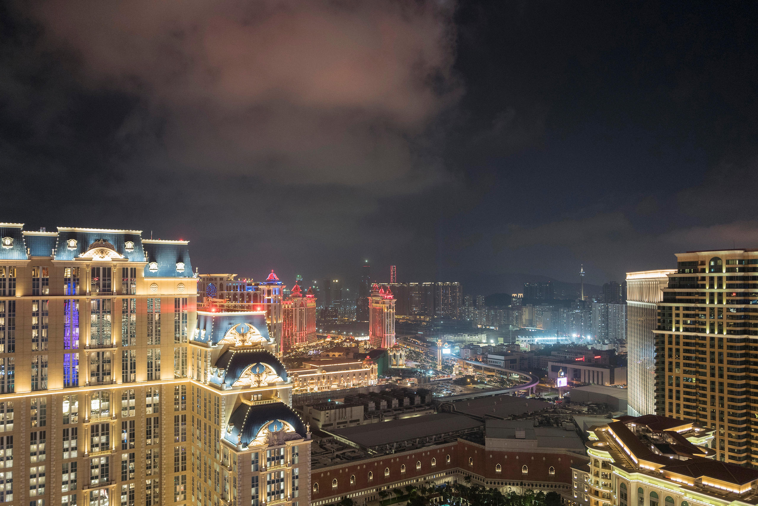 Night Skyline Macao