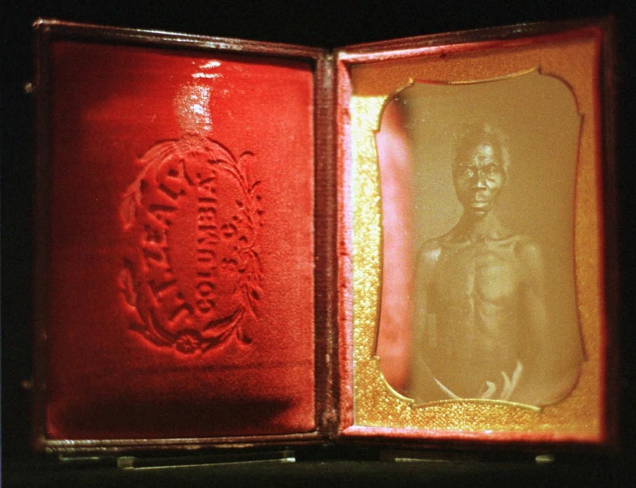 Daguerreotipo de um escravo africano