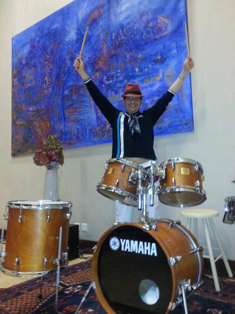 علي بغروني الموسيقي والرسام