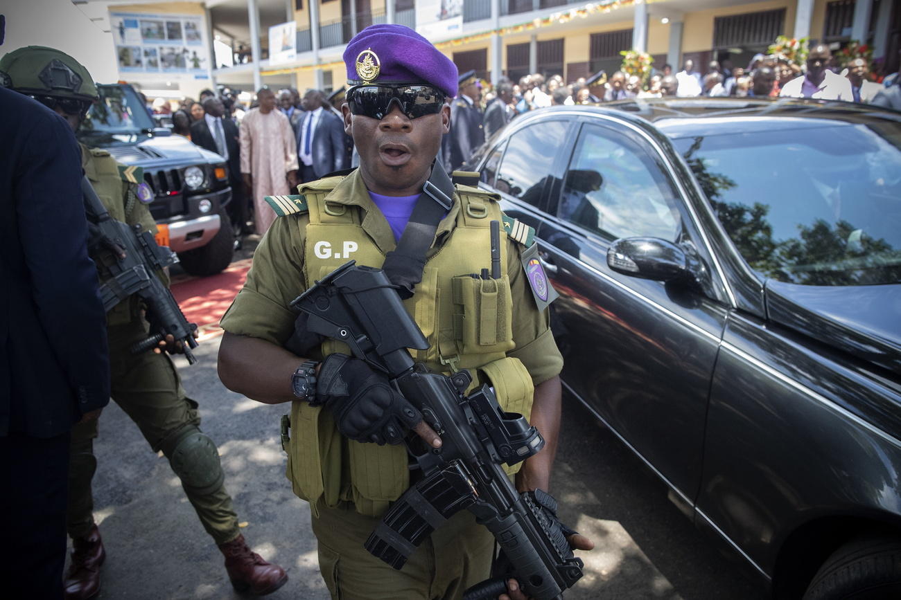 Paul Biya s presidential bodyguard in Cameroon.