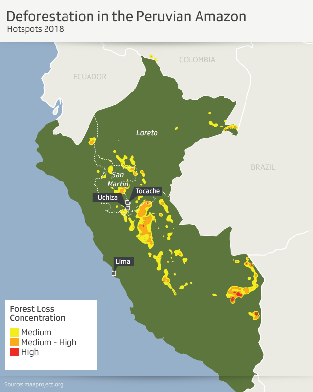peru map