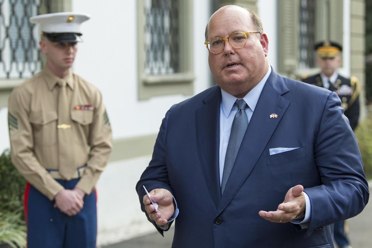 Ed McMullen, US ambassador to Switzerland and Liechtenstein