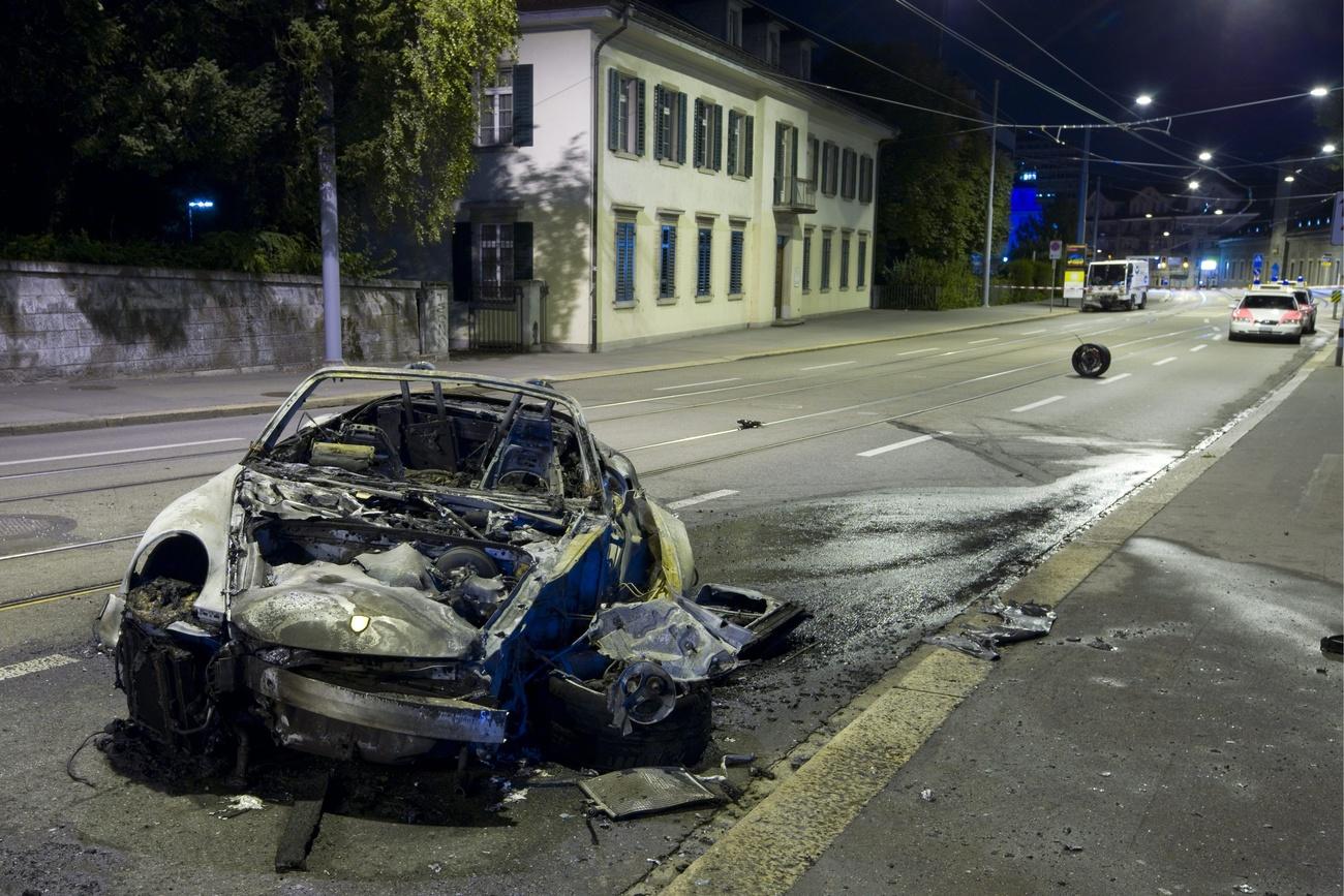 Coche accidentado