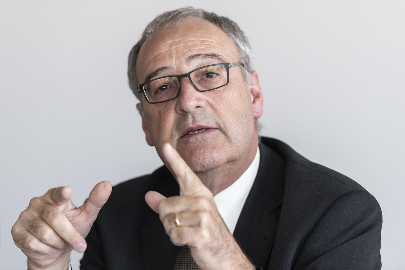 Swiss Economics Minister Guy Parmelin