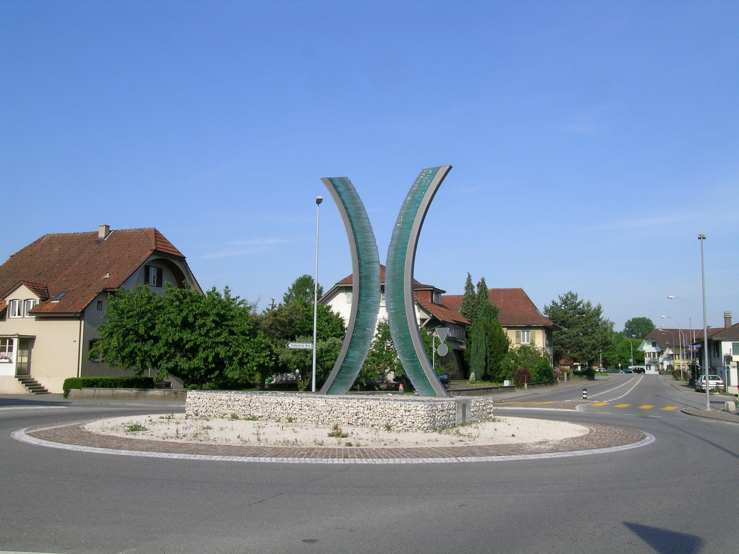 Roundabout «Encounter» in Bützberg BE