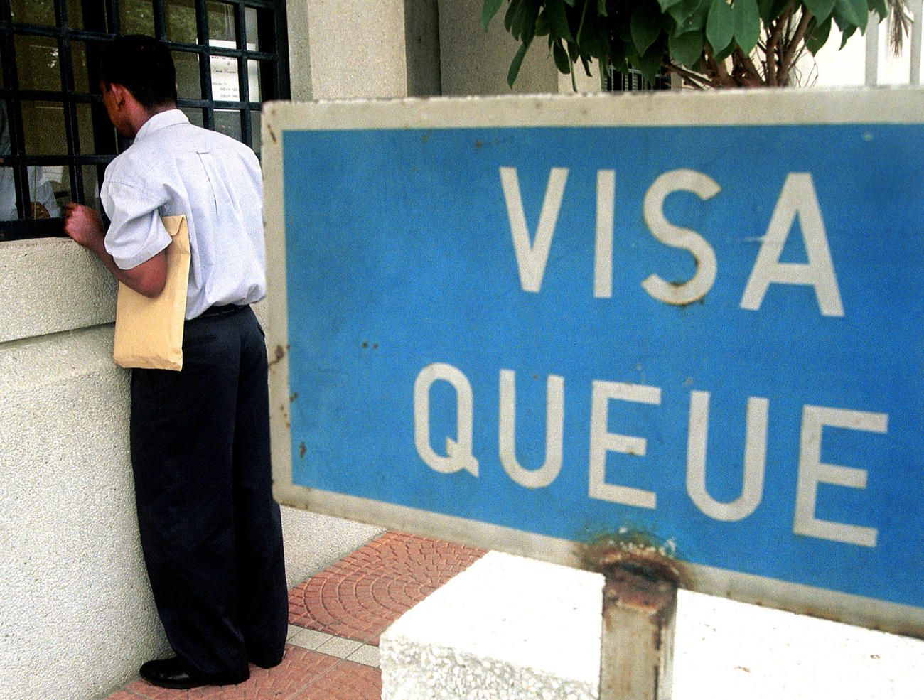 US visa queue