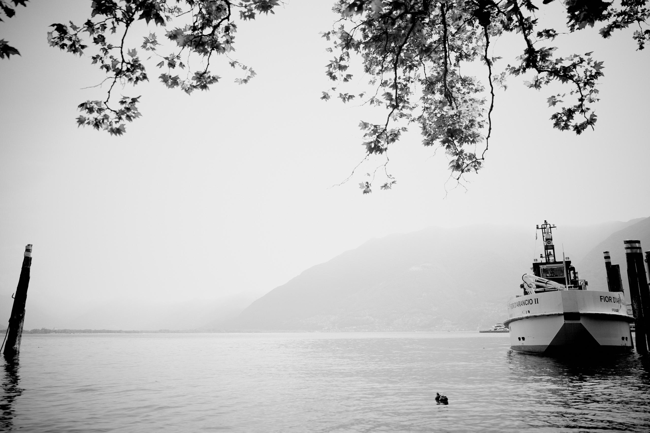 boat on lake