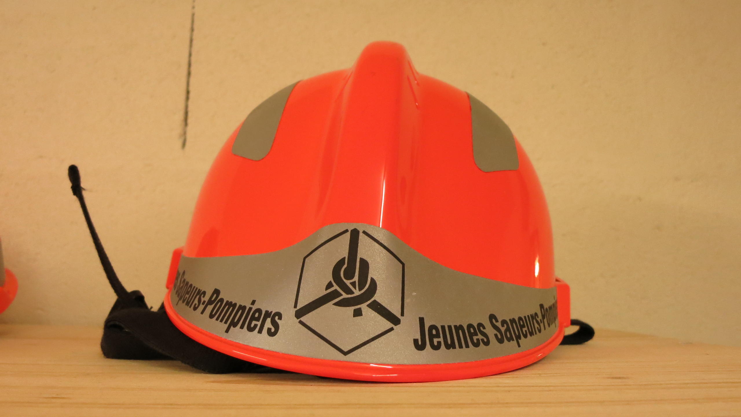 消防士のヘルメット