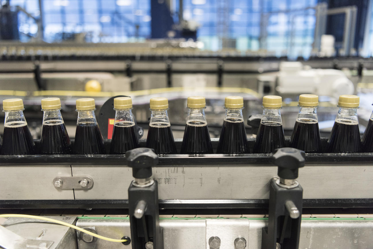 bottling plant of soft drink company