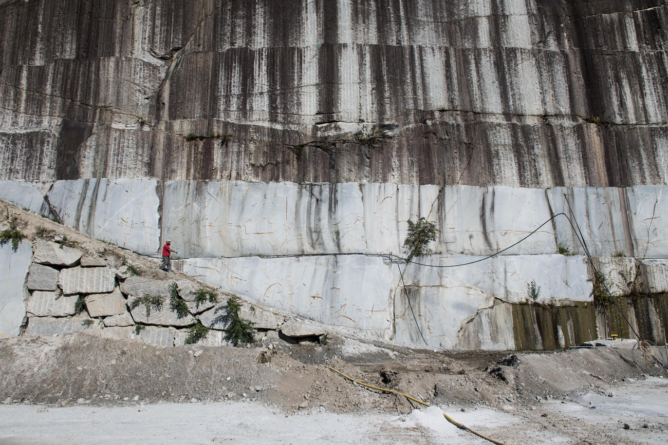 A stone quarry