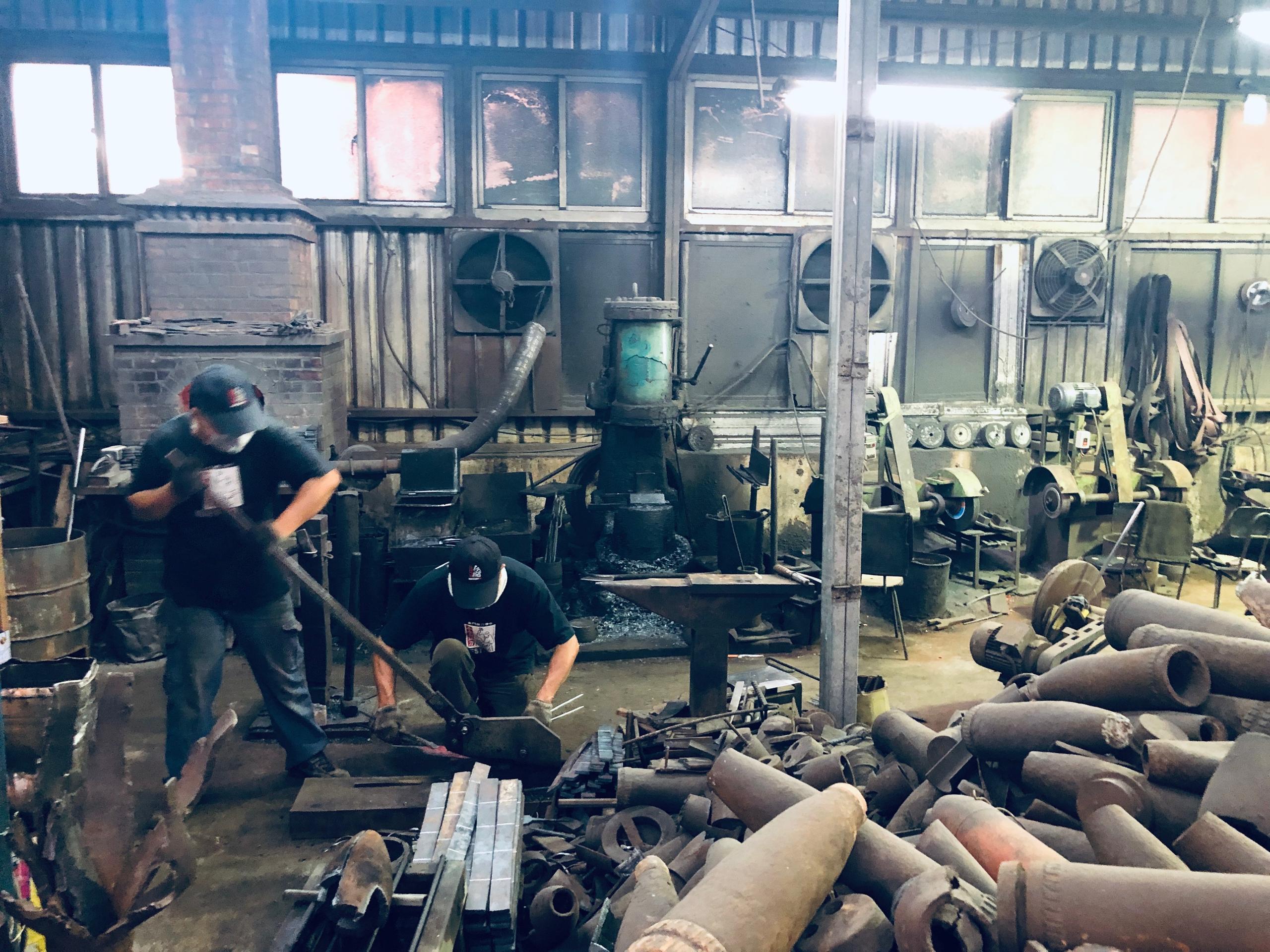 Metal shop of Master Wu in Jinning