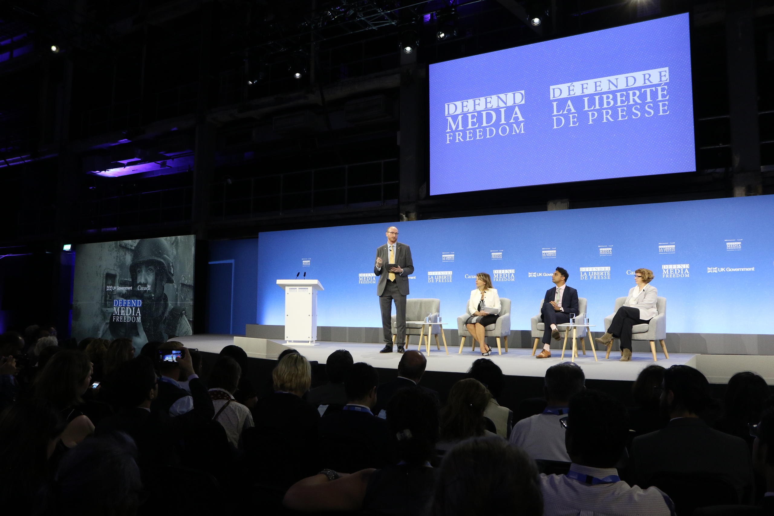 conference stage