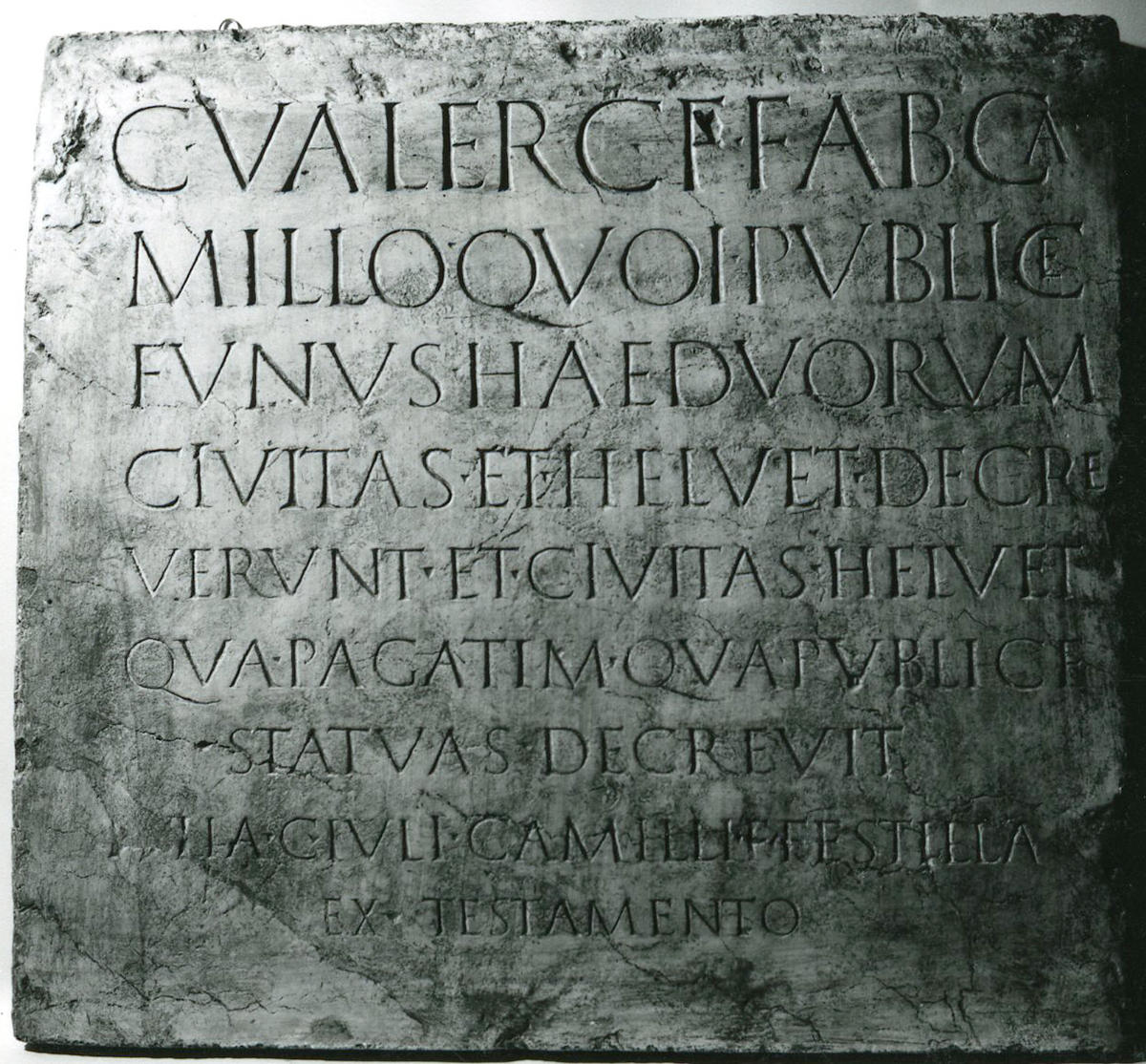 Inscription romaine