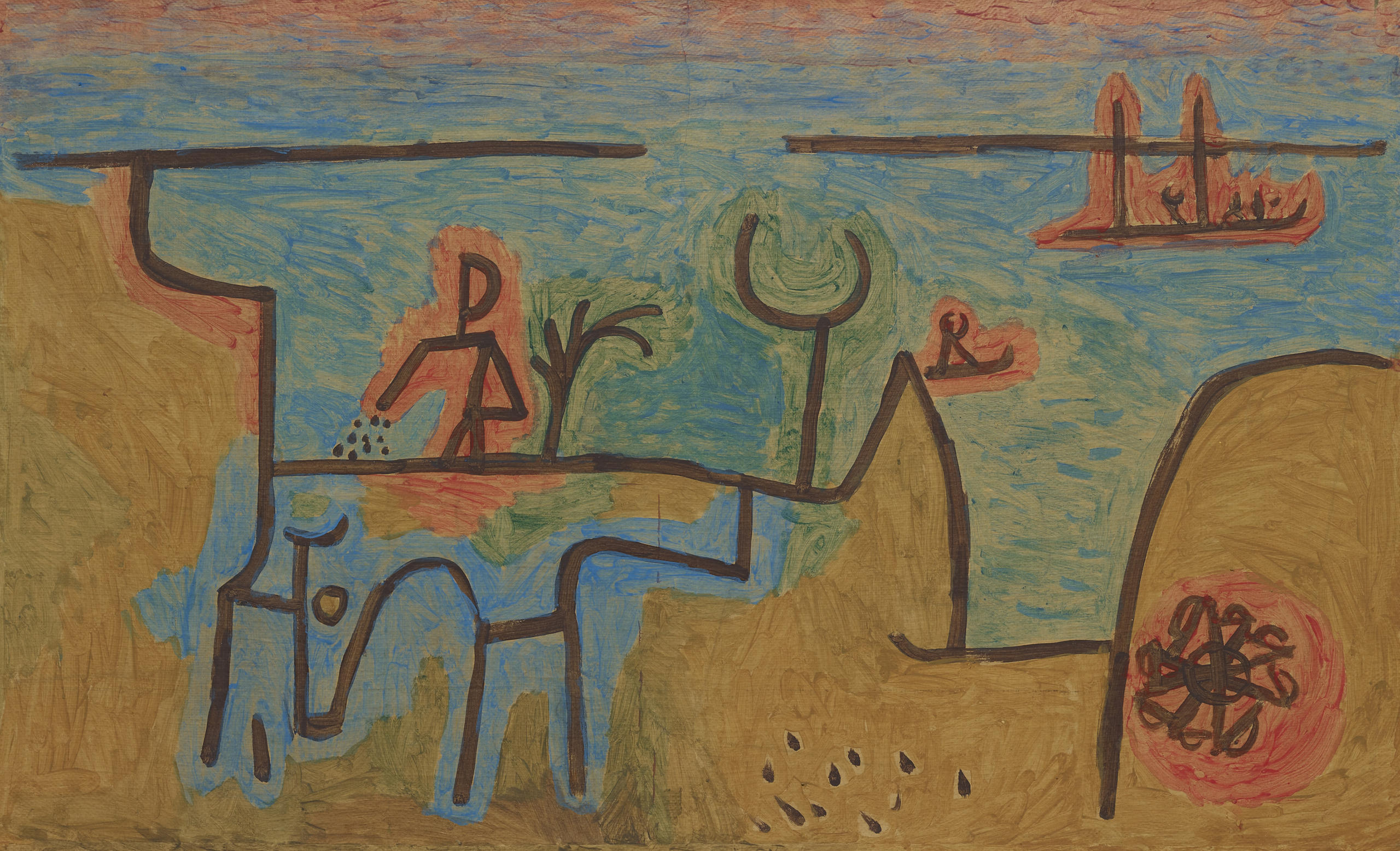 Paul Klee, Am Nil, 1939, MCB-A