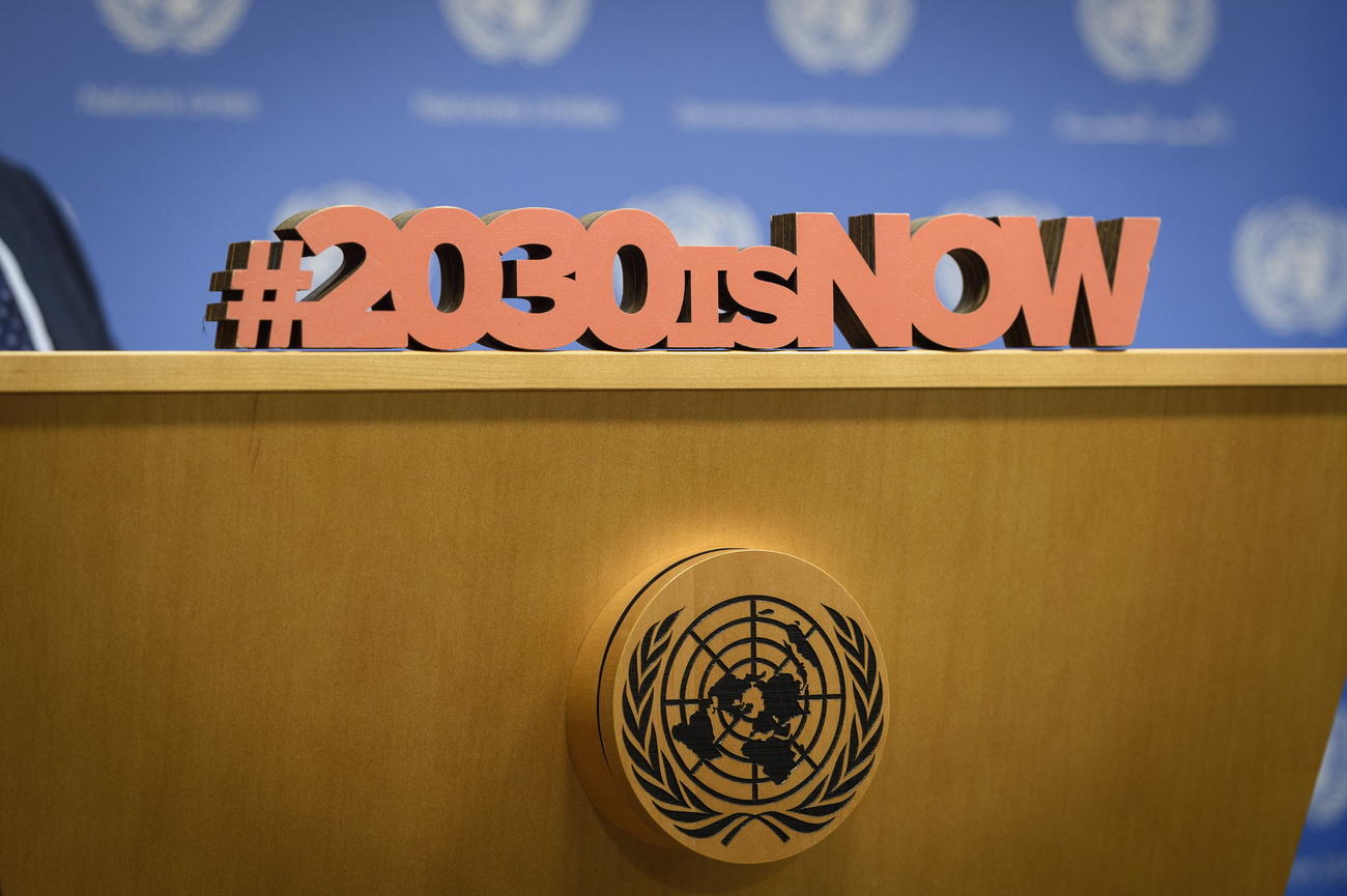 2030 Is Now sign