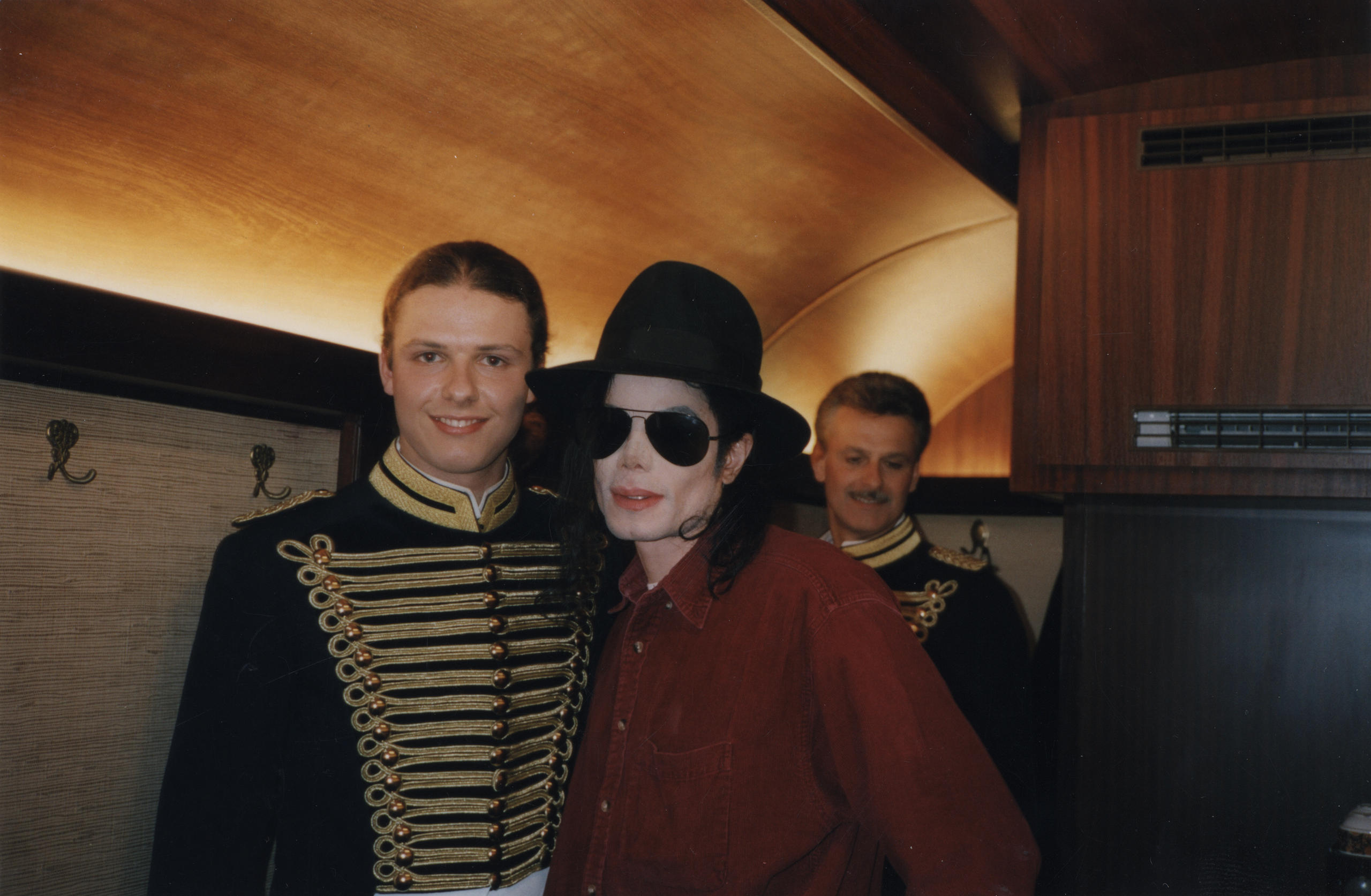 Franco mit Michael Jackson