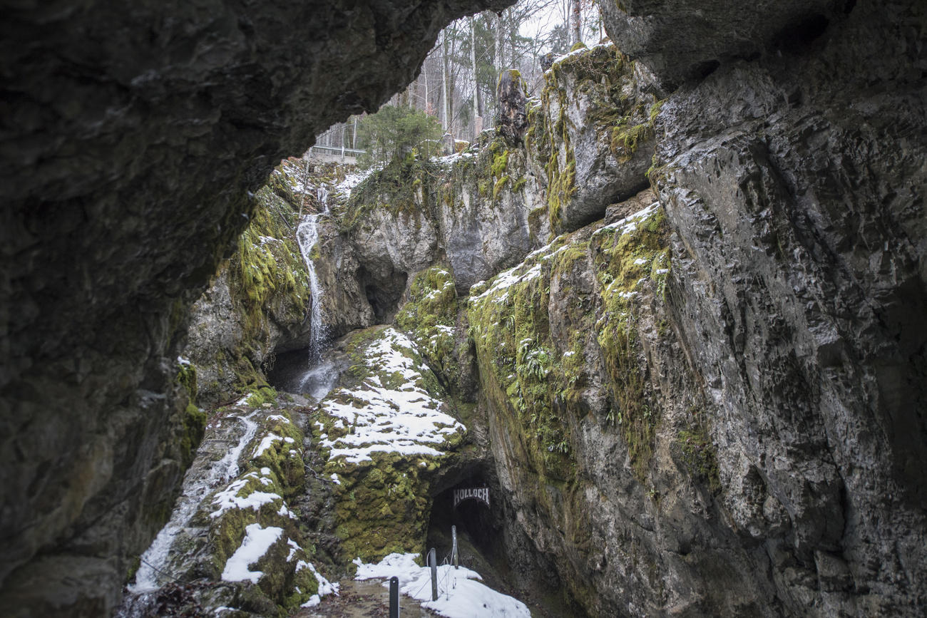 Entrance to the Hölloch cave system
