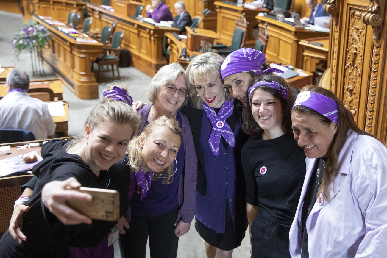Femmes au parlement suisse