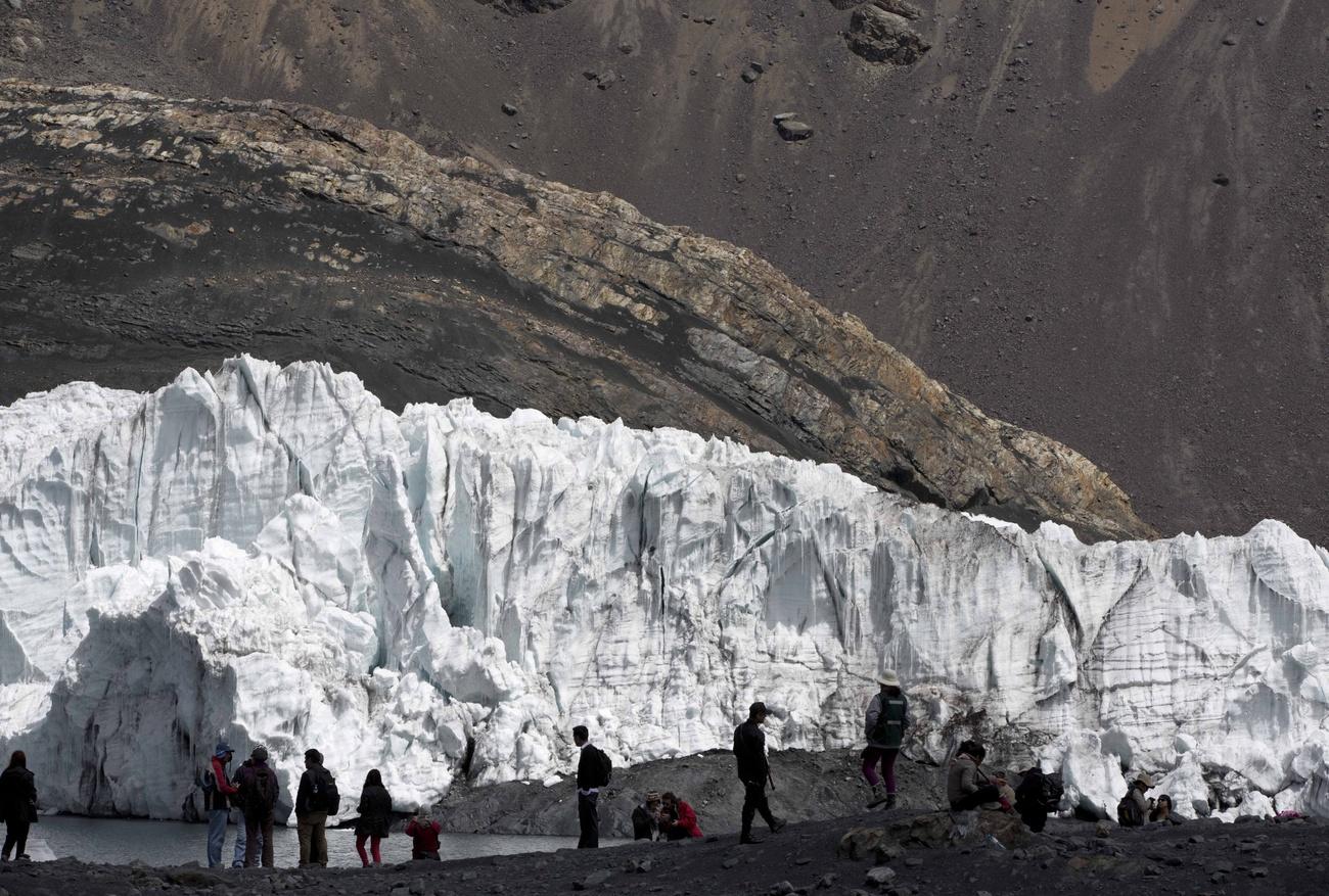 Glaciar Pastoruri en Perú
