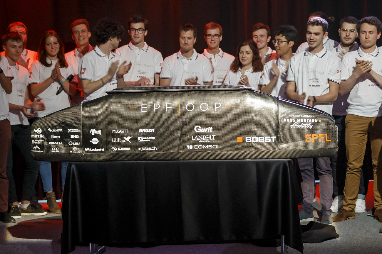 Hyperloop prototype track unveiled in Switzerland - SWI swissinfo.ch
